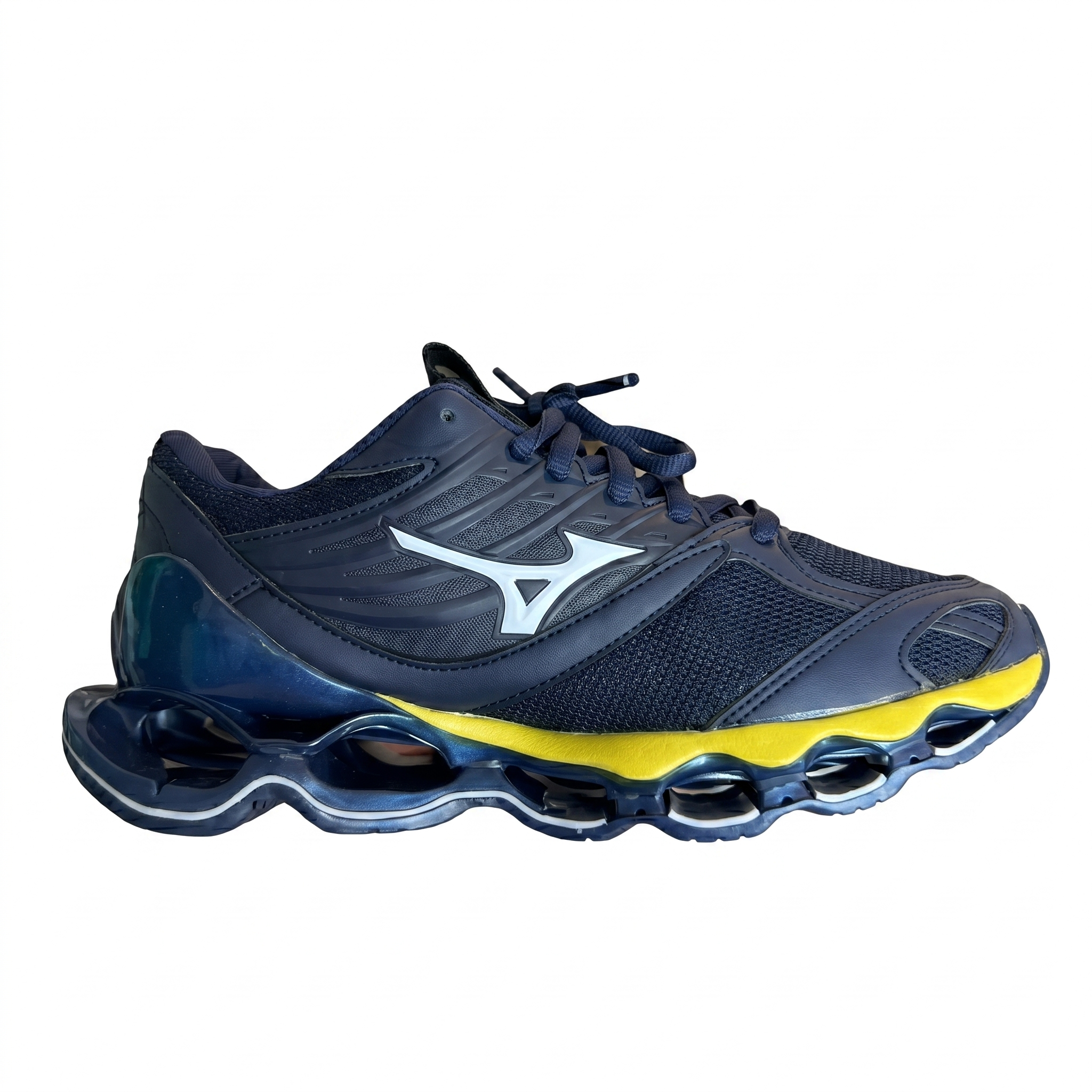 Mizuno Wave Prophecy 13 Marinho/Amarelo